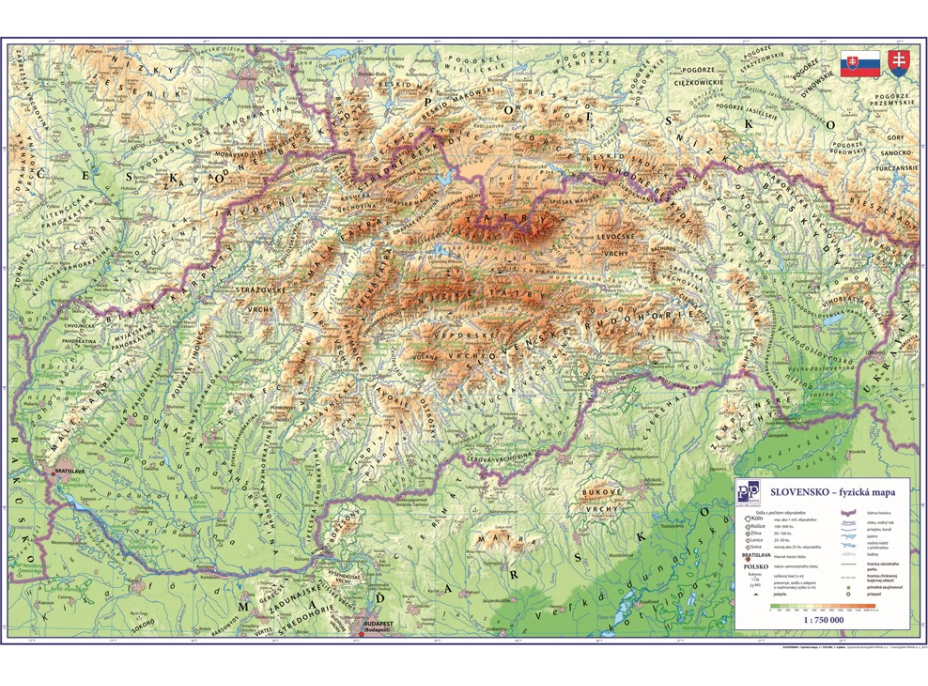 OXYBAG Podložka na stôl 60x40cm Slovensko