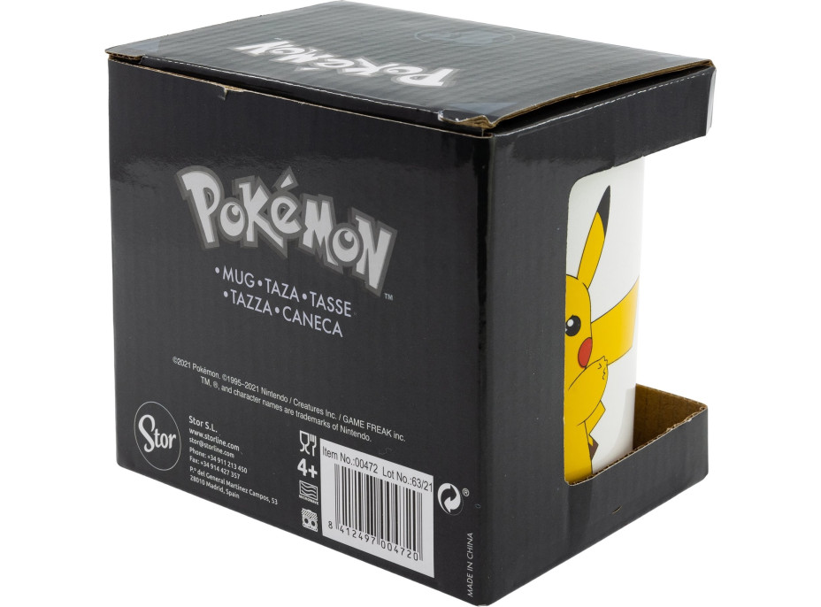 STOR Hrnček keramický 325 ml Pokémon: Pikachu