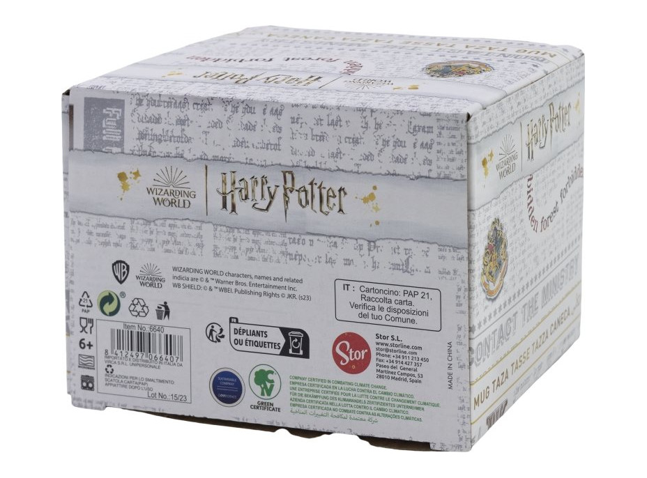 STOR Hrnček keramický 400 ml Harry Potter