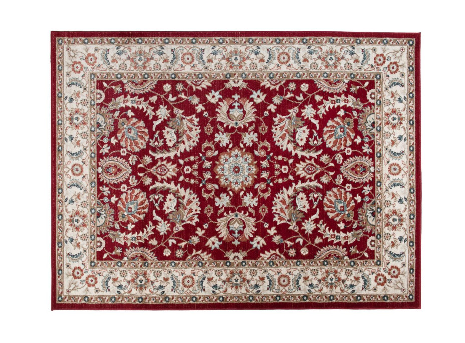Kusový koberec DUBAI kilim - červený/béžový - 80x150 cm
