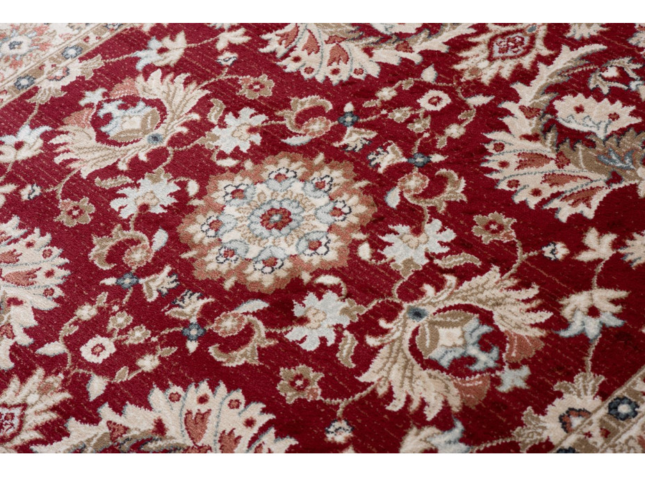 Kusový koberec DUBAI kilim - červený/béžový - 80x150 cm