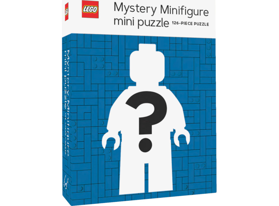 Chronicle Books Puzzle LEGO® Tajomná minifigúrka Modrá edícia 126 dielikov