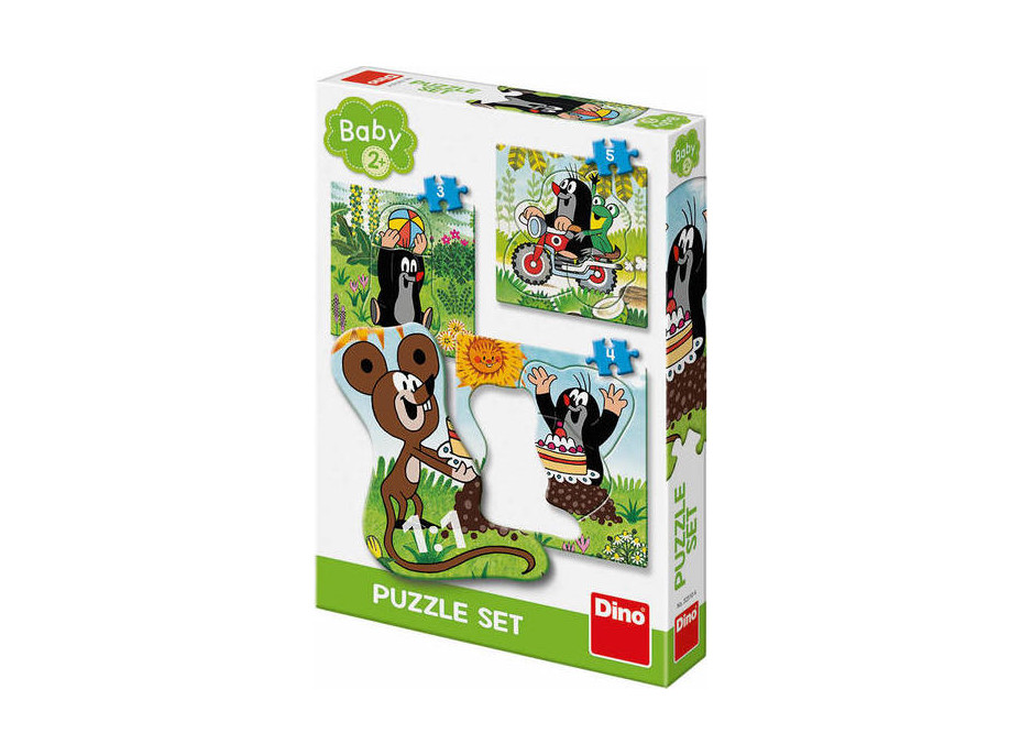 Dino Puzzle Krtko na lúke