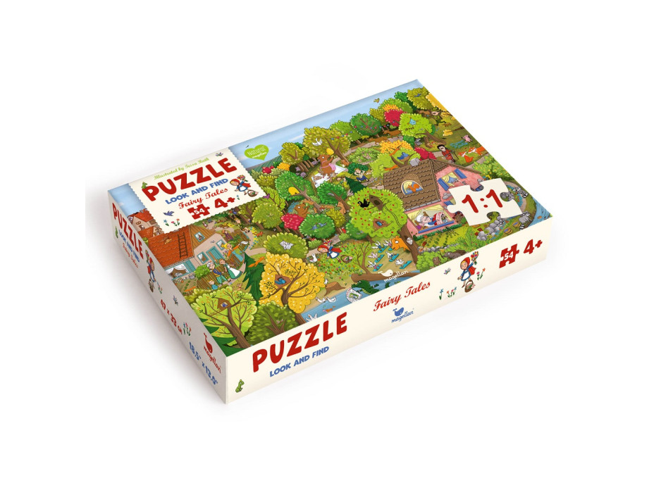 Magellan Puzzle Hľadaj a nájdi Červená Čiapočka