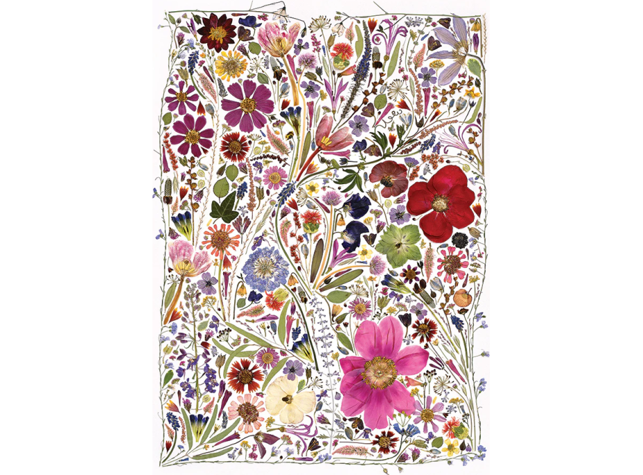 COBBLE HILL Puzzle Lisované kvety: Jar 1000 dielikov