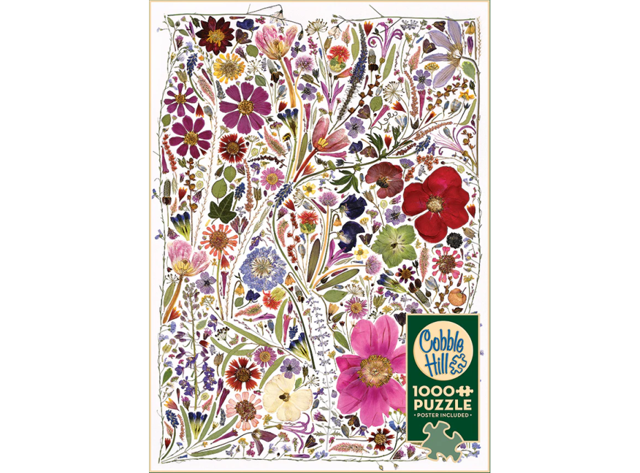 COBBLE HILL Puzzle Lisované kvety: Jar 1000 dielikov