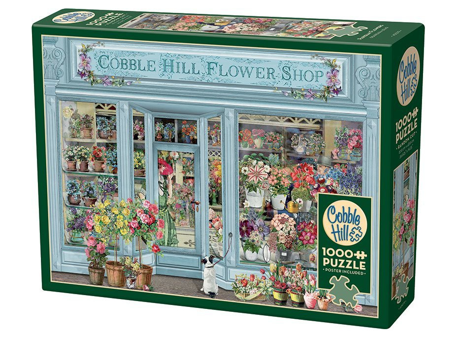 COBBLE HILL Puzzle Parížske kvety 1000 dielikov