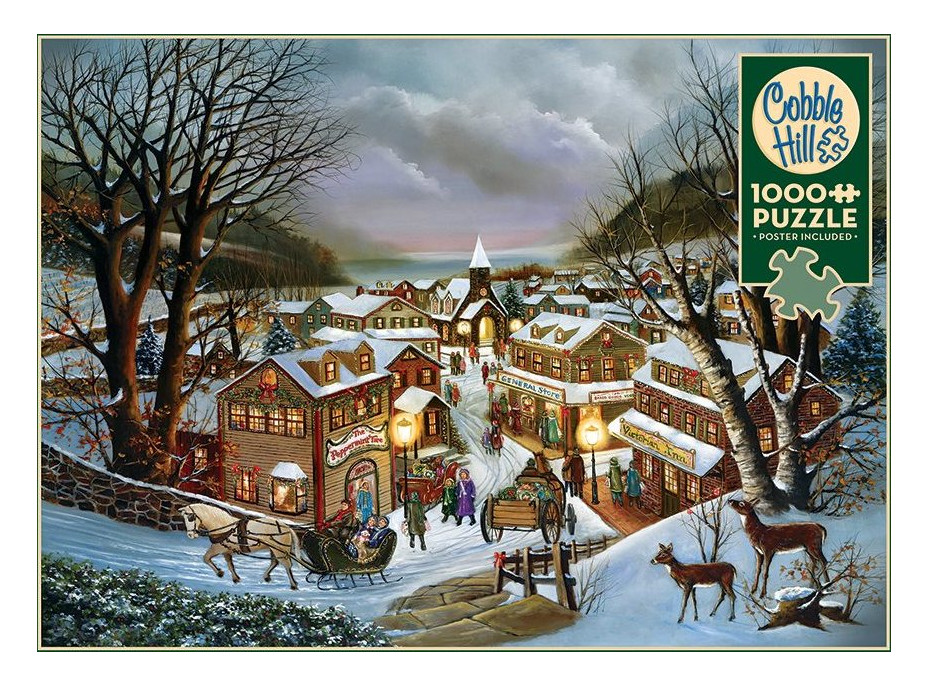 COBBLE HILL Puzzle Spomienka na Vianoce 1000 dielikov