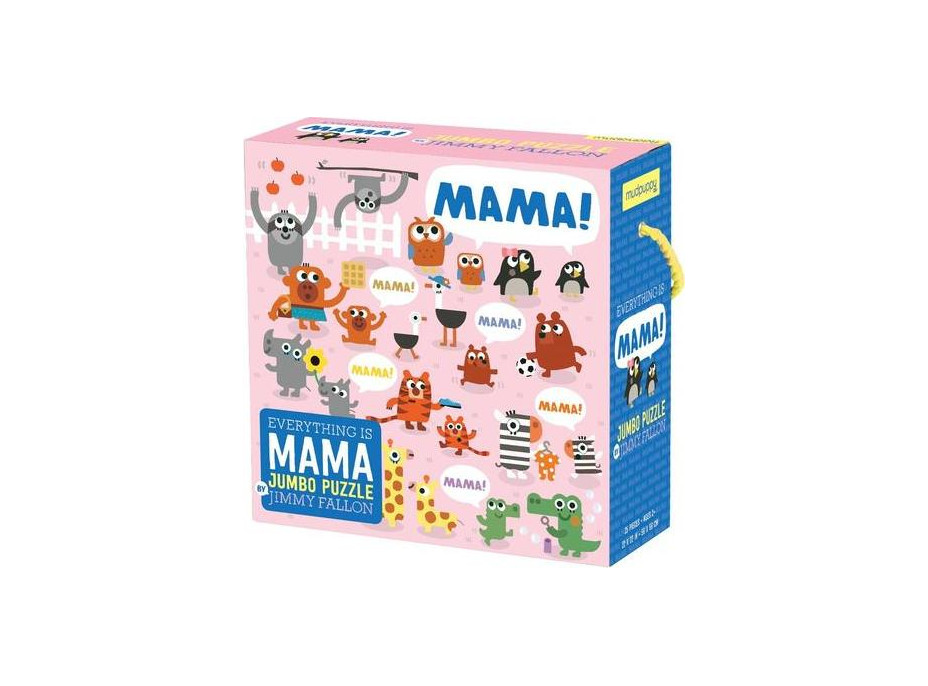 Mudpuppy Jumbo puzzle Mama! 25 dielikov