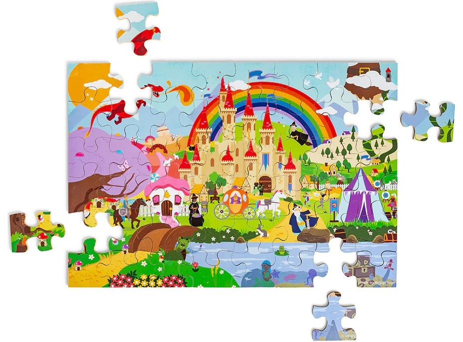 Bigjigs Toys Puzzle Fantasy svet