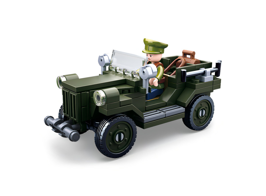 Sluban WWII M38-B0682 Sovietsky terénny automobil GAZ 67