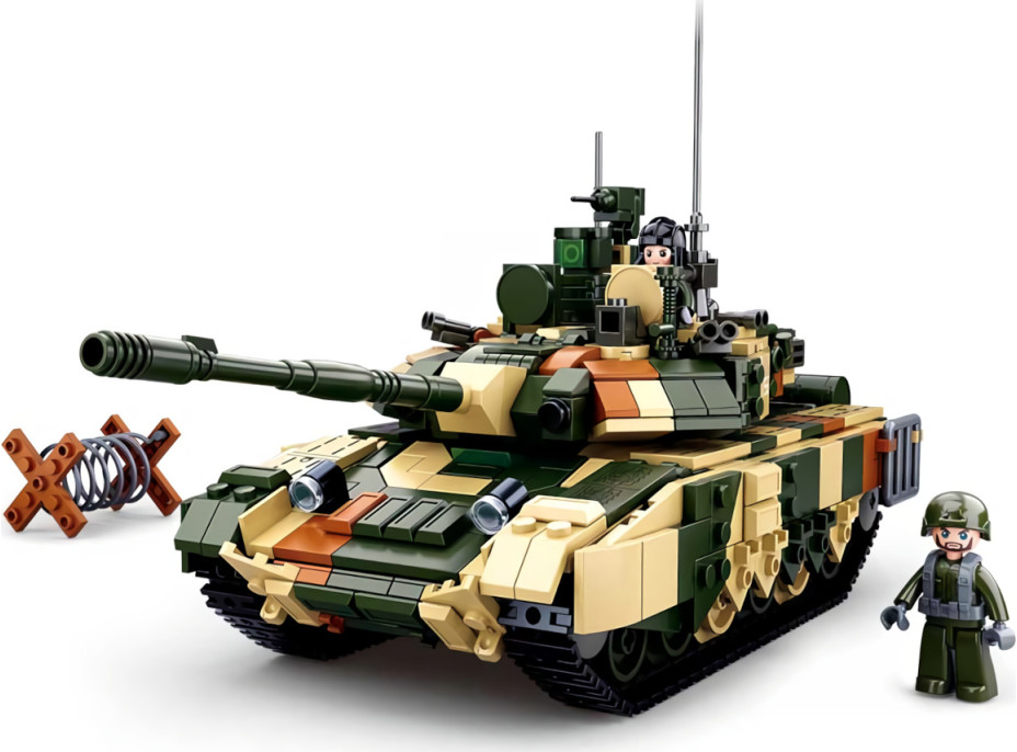 Sluban Model Bricks M38-B0756 Veľký bojový tank T-90