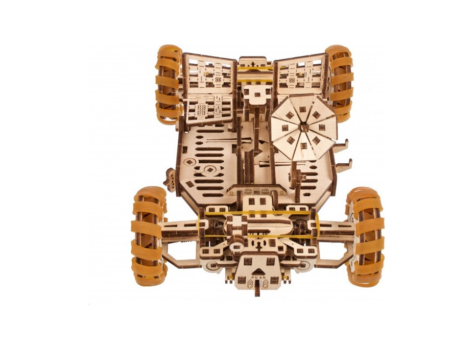 Ugears 3D drevené mechanické puzzle NASA, Lunárne vozítko