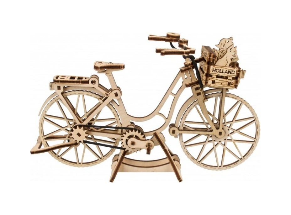 Ugears 3D drevené mechanické puzzle Bicykel Holland