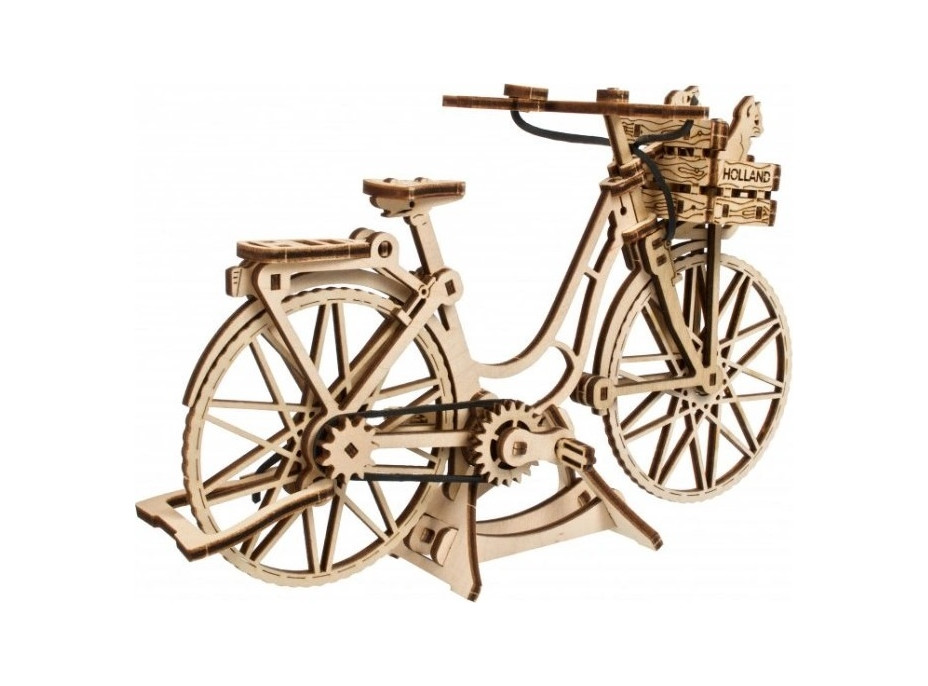 Ugears 3D drevené mechanické puzzle Bicykel Holland