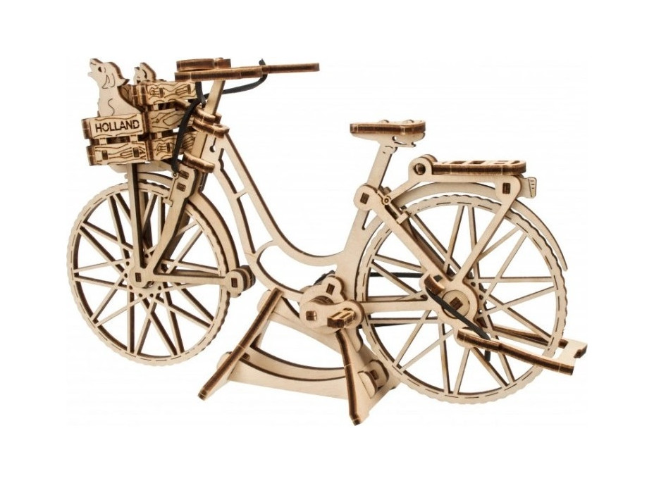 Ugears 3D drevené mechanické puzzle Bicykel Holland