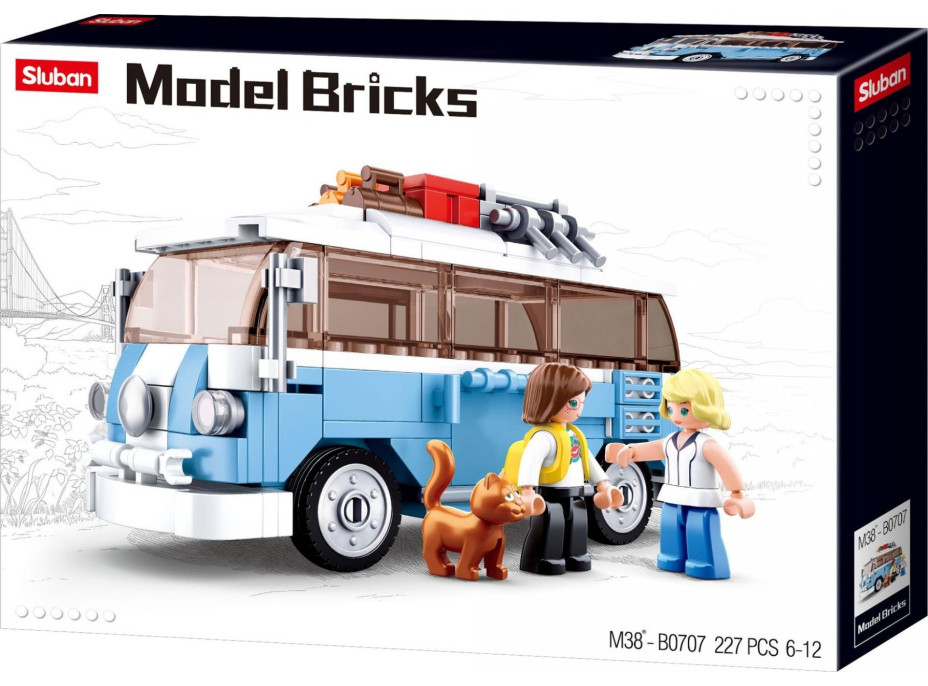 Sluban Modely M38-B0707 Happy bus