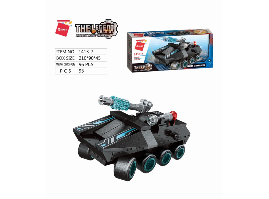 Qman Shadow Pulse Combat Vehicle 1413 sada 8v1