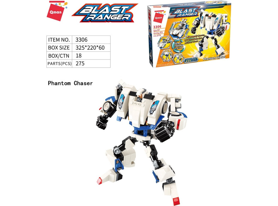 Qman Blast Ranger 3306 Phantom Chaser