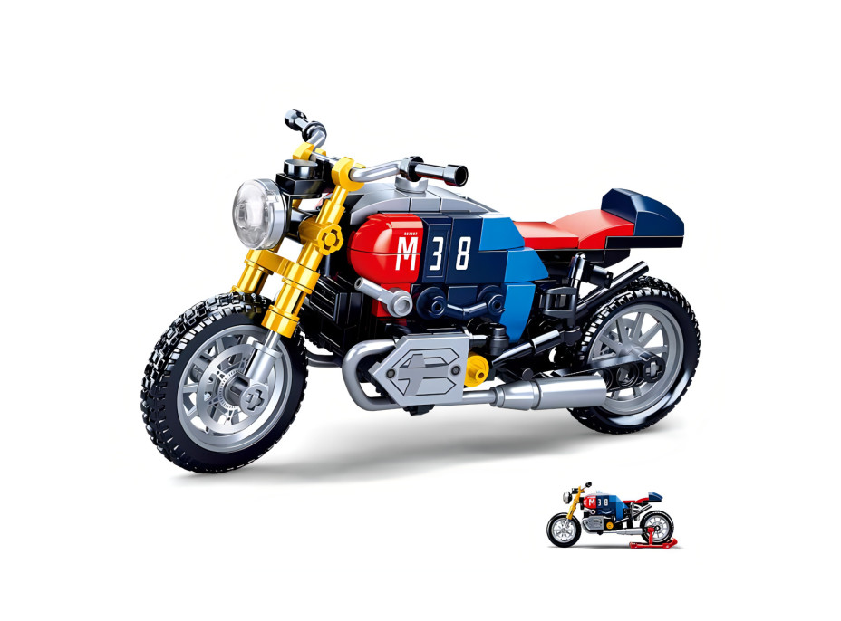 Sluban Model Bricks M38-B0958 Motorka Café racer