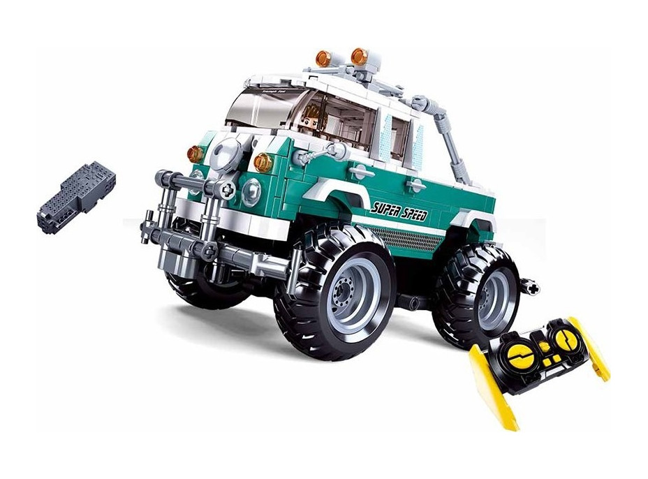 Sluban Power Bricks M38-B1020 Monster SUV vozidlo R/C T2 na diaľkové ovládanie