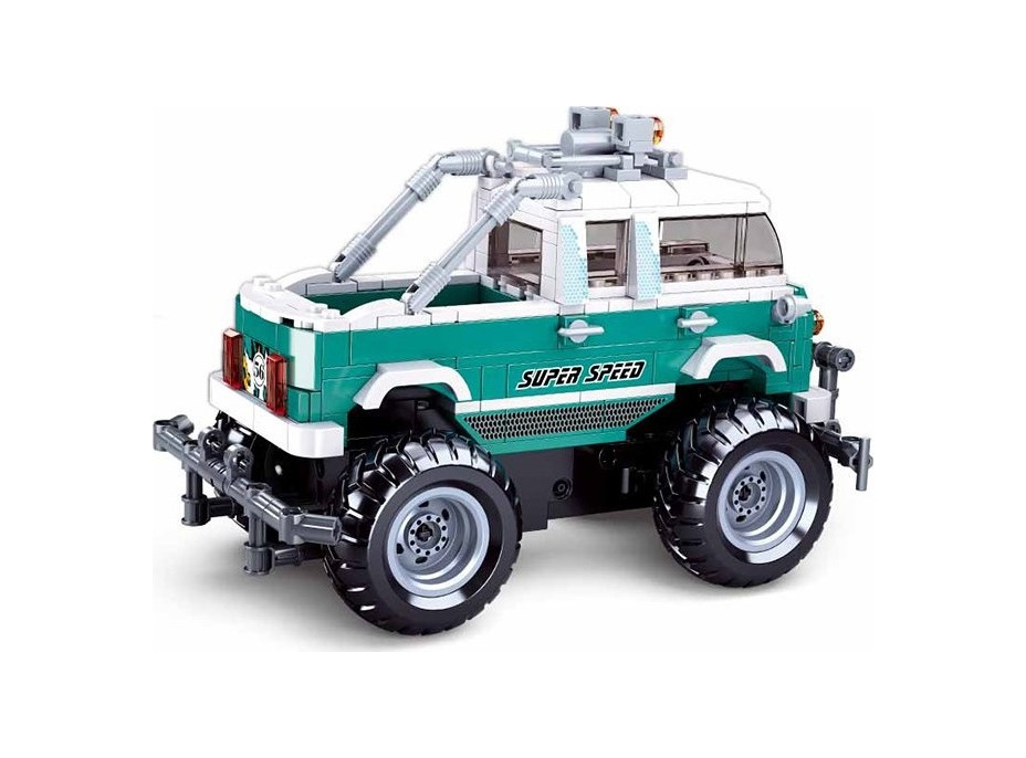 Sluban Power Bricks M38-B1020 Monster SUV vozidlo R/C T2 na diaľkové ovládanie