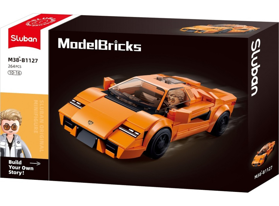 Sluban Model Bricks M38-B1127 Športové vozidlo 2002