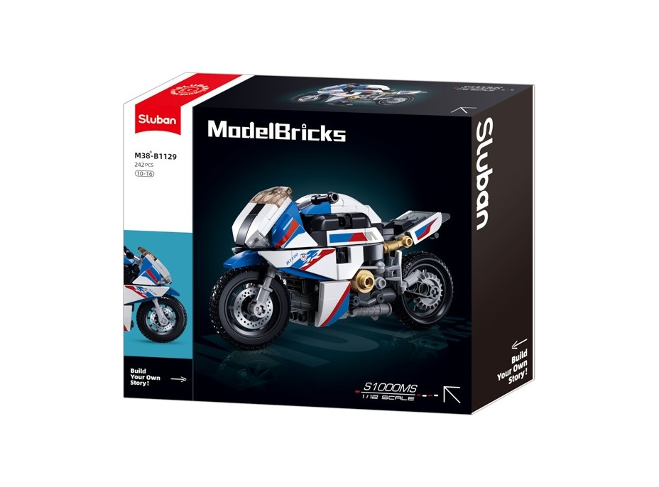 Sluban Model Bricks M38-B1129 Motocykel 1000RR