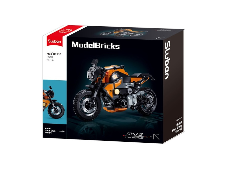 Sluban Model Bricks M38-B1130 Motocykel 310GS