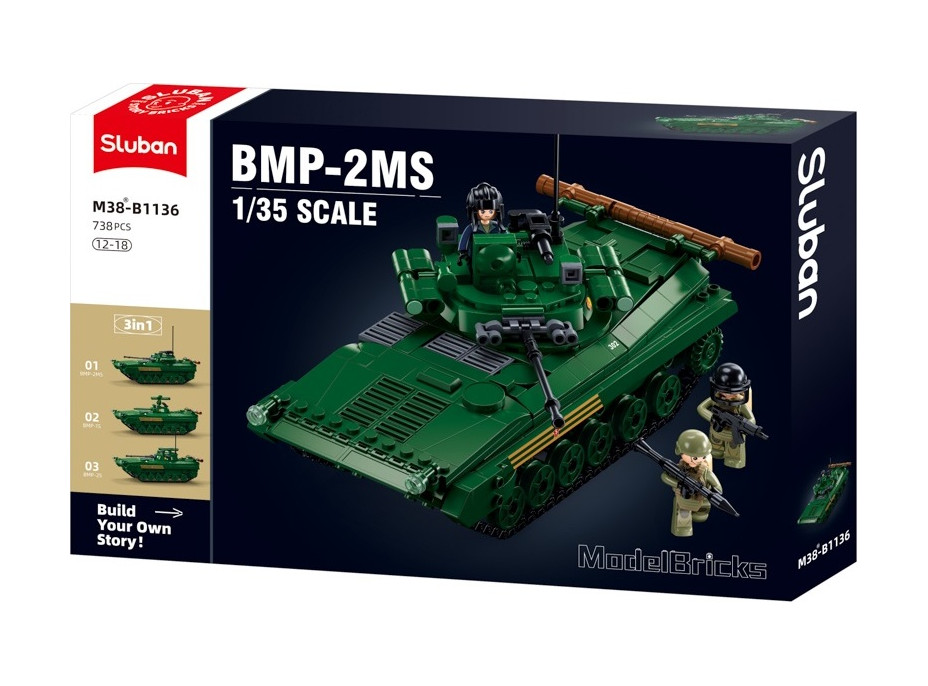 Sluban Bojové vozidlo pechoty BMP M38-B1136