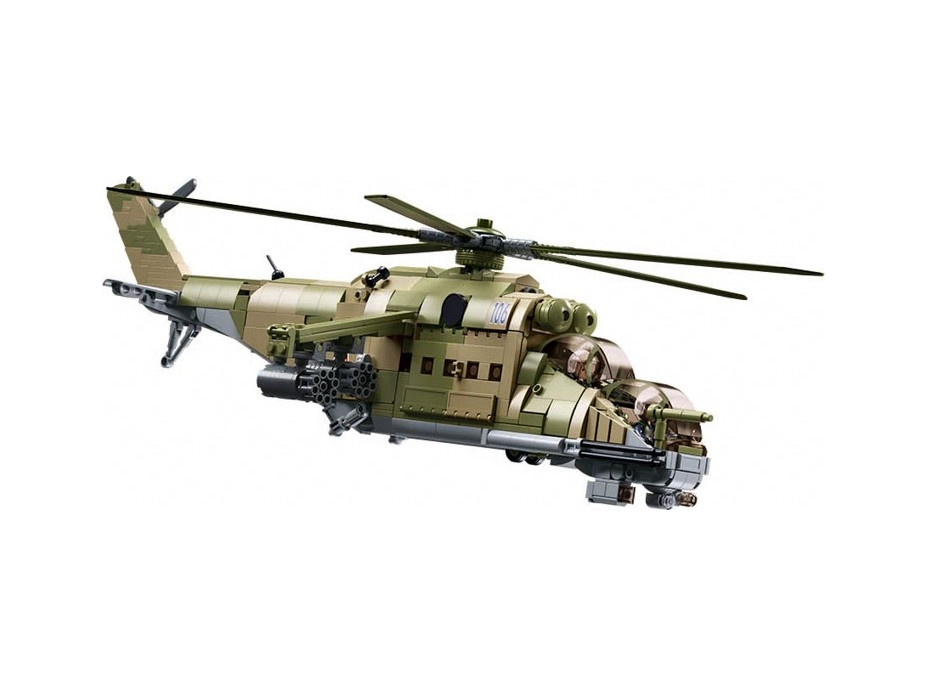 Sluban Bojový vrtuľník MI-24S M38-B1137