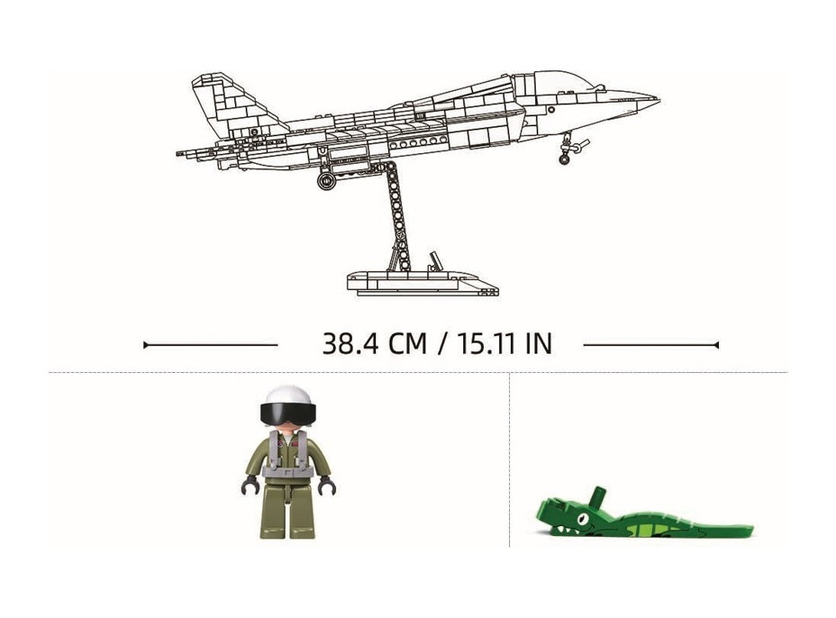 Sluban Stealth Aircraft Metal, verzia s kovovým povlakom J-35S M38-B1186