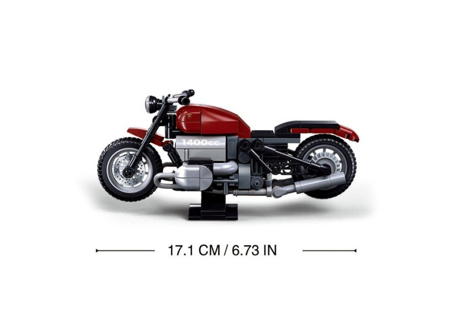 Sluban Model Bricks M38-B1131 Motorka R18