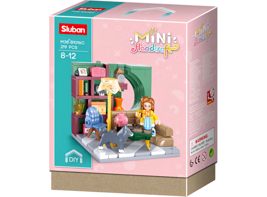 Sluban Girls Dream Mini Handcraft M38-B1016C Obývacia izba