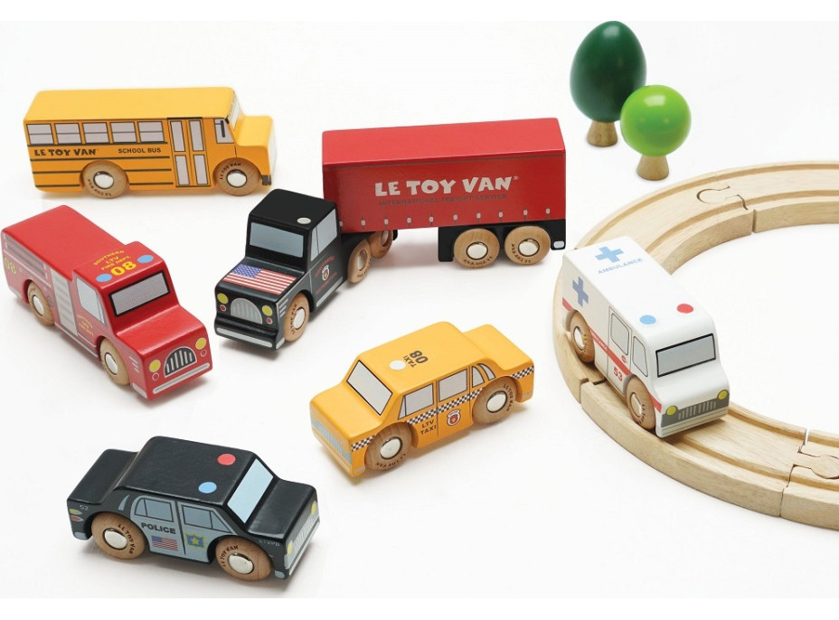 Le Toy Van Set autíčok New York