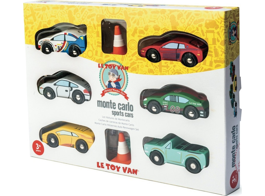 Le Toy Van Set autíčok Montecarlo Sports