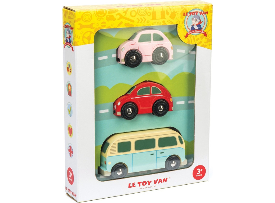 Le Toy Van Set autíčok Retro