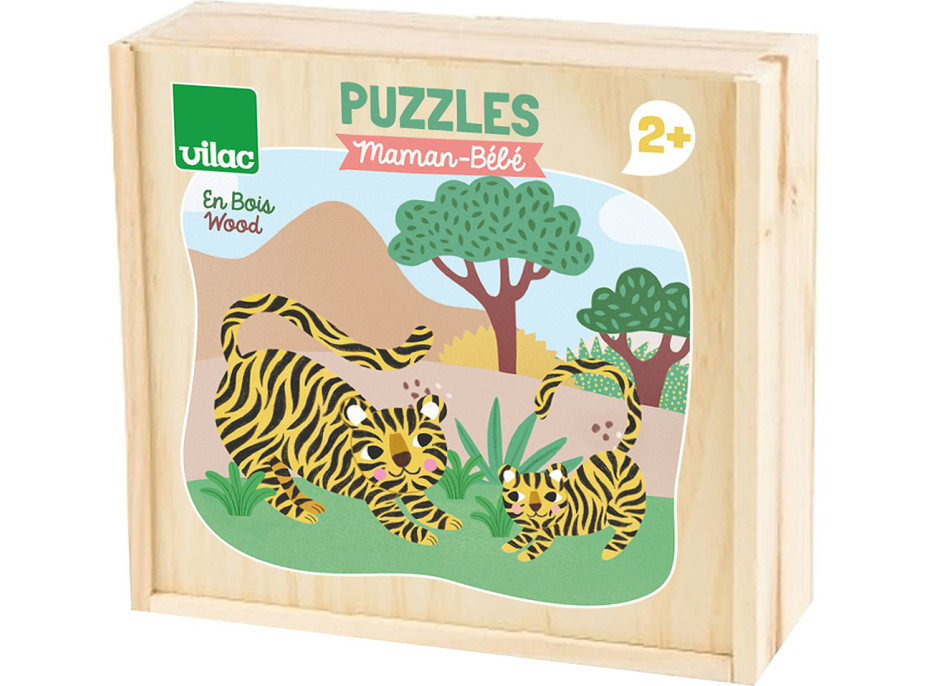 Vilac Puzzle mláďatká a mamičky