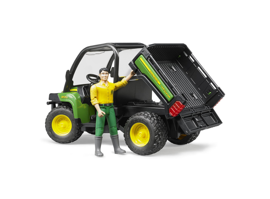 Bruder John Deere Gator s vodičom