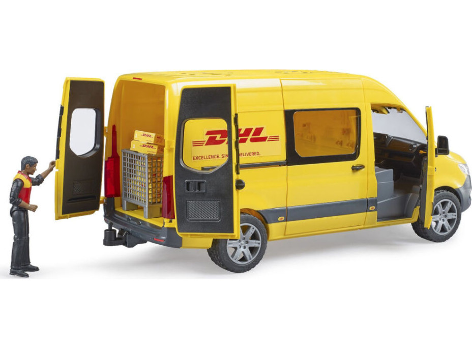 Bruder Mercedes-Benz Sprinter DHL s vodičom