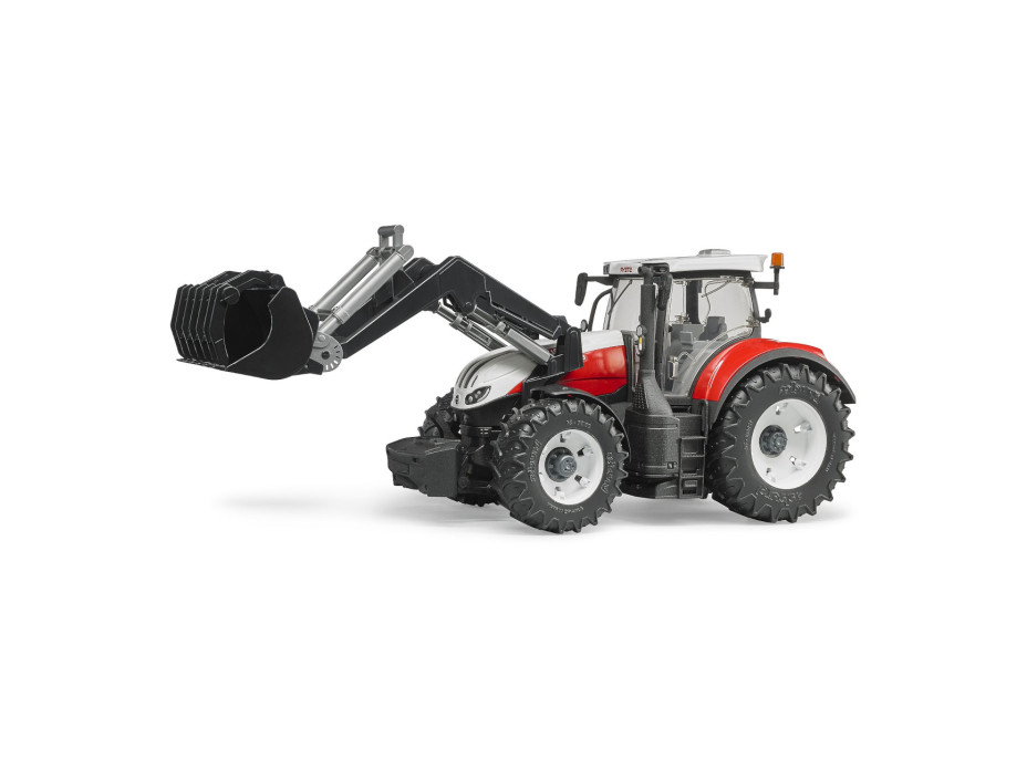 Bruder Traktor Steyr 6300 Terrus CVT s čelným nakladačom