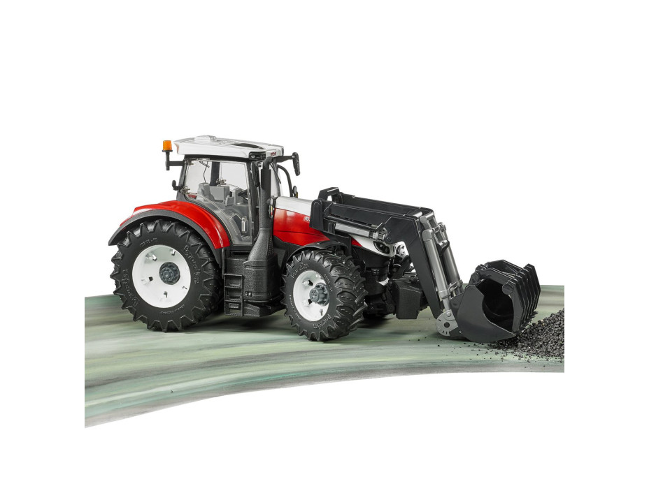 Bruder Traktor Steyr 6300 Terrus CVT s čelným nakladačom