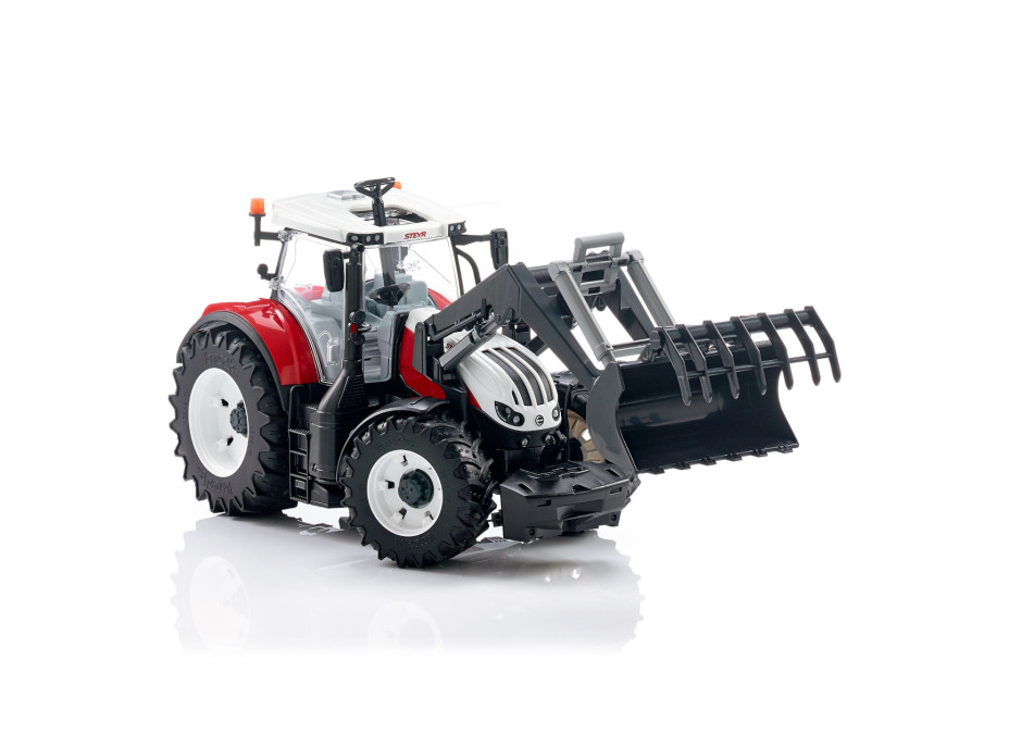 Bruder Traktor Steyr 6300 Terrus CVT s čelným nakladačom