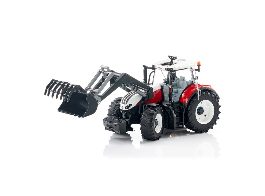 Bruder Traktor Steyr 6300 Terrus CVT s čelným nakladačom