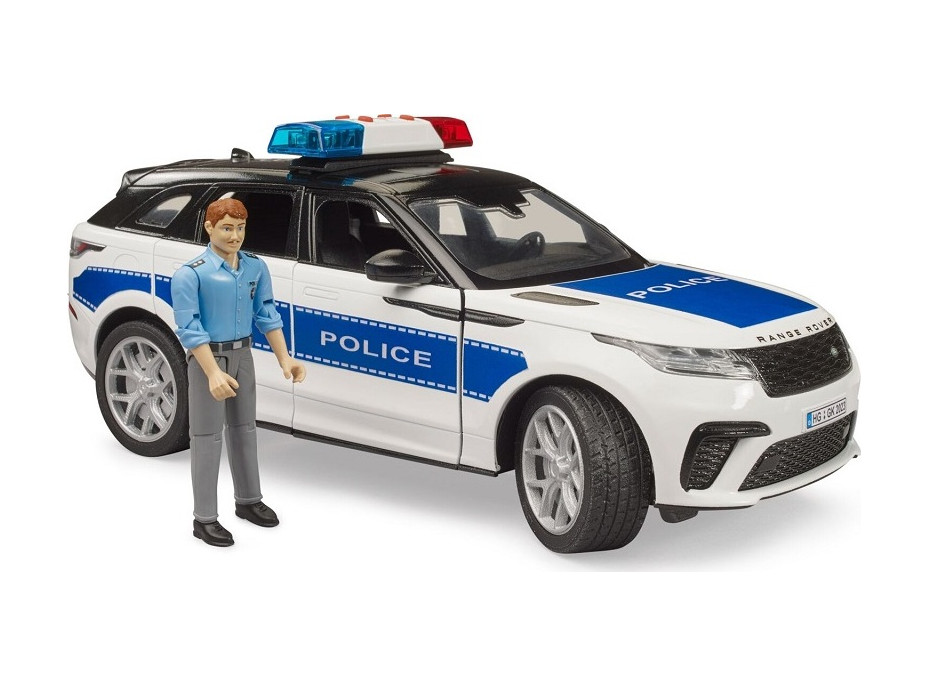 Bruder Range Rover Velar Polícia s figúrkou