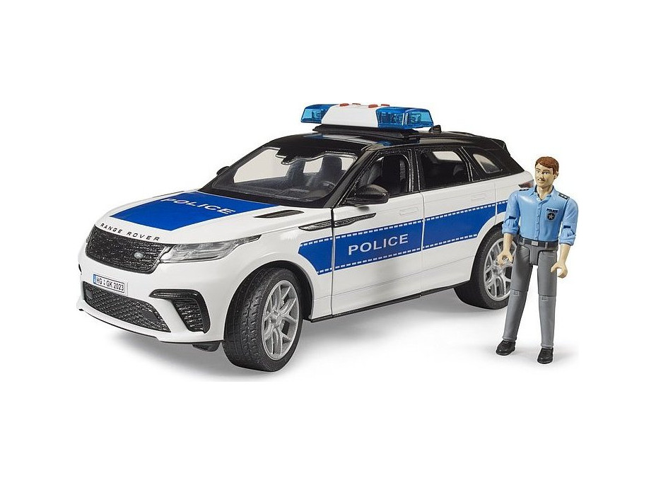 Bruder Range Rover Velar Polícia s figúrkou