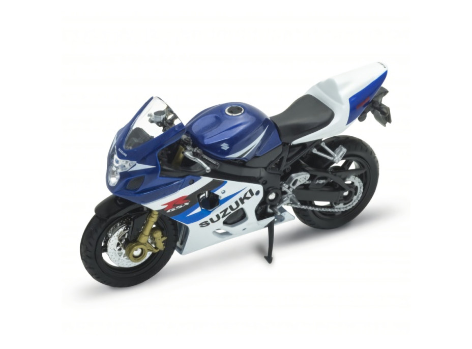 Welly Motocykel Suzuki GSX-R750 1:18 modrý