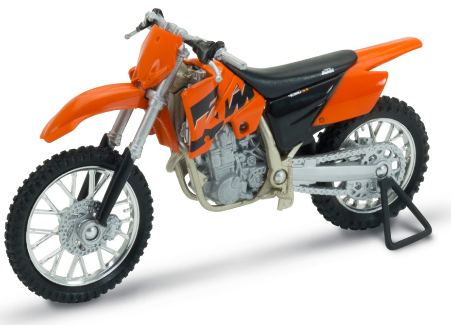 Welly Motocykel KTM 450SX Racing 1:18 oranžový