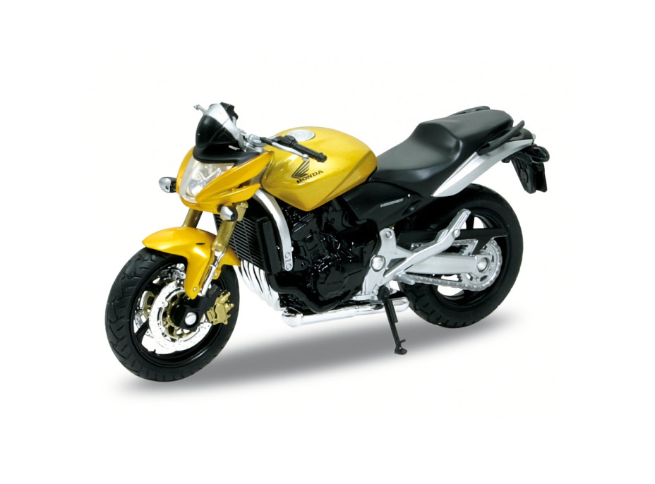 Welly Motocykel Honda Hornet 1:18 žltý