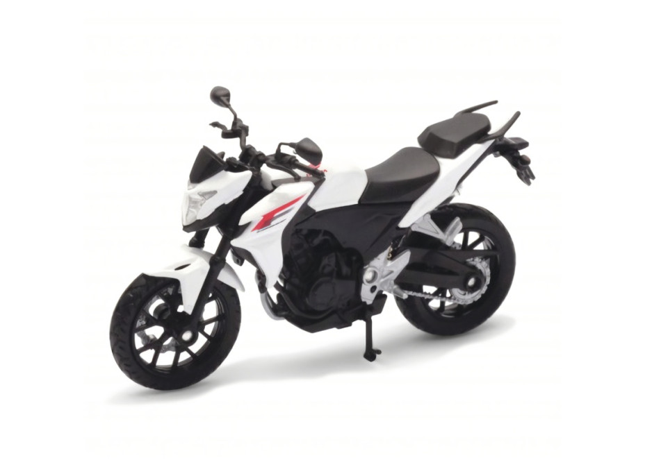 Welly Motocykel Honda CB500F 1:18 biela